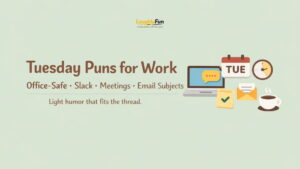 Tuesday Puns for Work (Office-Safe)