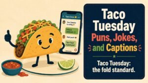 Taco Tuesday Puns, Jokes, and Captions