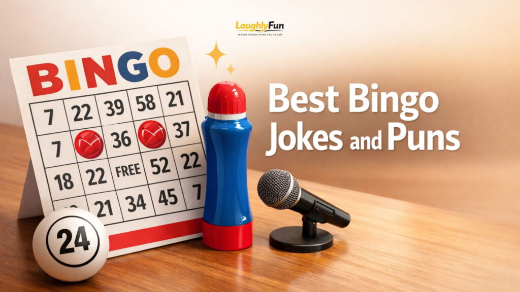 201 Best Bingo Jokes and Puns for Callers, Captions, and Game Night