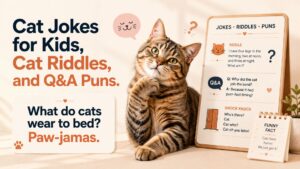 Cat Jokes for Kids, Cat Riddles, and Q&A Puns