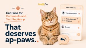 Cat Puns for Comments and Text Replies