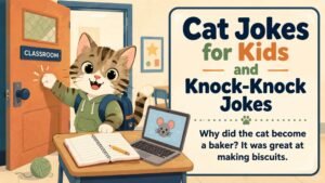 Cat Jokes for Kids and Knock-Knock Jokes