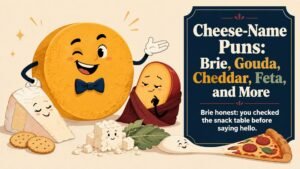 Cheese-Name Puns: Brie, Gouda, Cheddar, Feta, and More