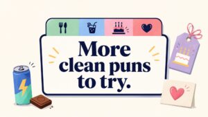 More Food, Drink, Birthday, and Love Puns