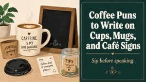 Coffee Puns to Write on Cups, Mugs, and Café Signs