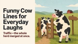 Funny Cow Lines for Everyday Laughs