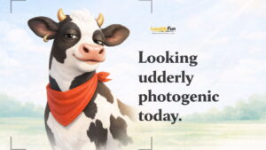 Cow Puns for Captions, Posts, and Everyday Sharing