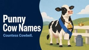 Punny Cow Names