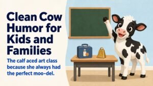Clean Cow Humor for Kids and Families