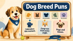 Dog Breed Puns for Labs, Pugs, Corgis, Dachshunds, and More