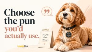 How to Pick the Right Dog Pun
