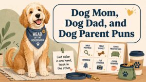 Dog Mom, Dog Dad, and Dog Parent Puns