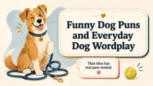 Funny Dog Puns and Everyday Dog Wordplay