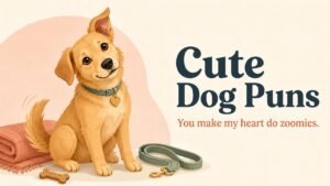 Cute Dog and Puppy PunsCute Dog Puns