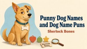 Punny Dog Names and Dog Name Puns