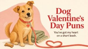 Dog Valentine’s Day Puns