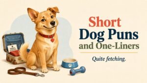 Short Dog Puns and One-Liners