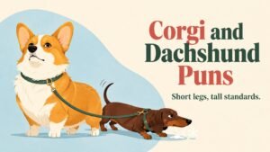 Corgi and Dachshund Puns