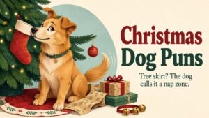 Holiday Dog PunsChristmas Dog Puns