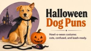 Halloween Dog Puns