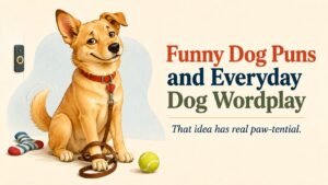 Funny Dog Puns and Everyday Dog Wordplay