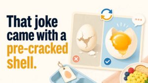 Overused vs Fresher Egg Puns
