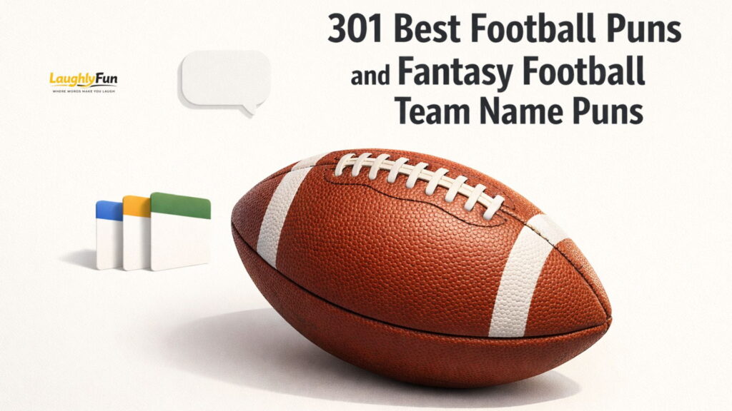 301 Best Football Puns and Fantasy Football Team Name Puns, Sorted by Use Case