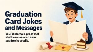 Graduation Card Jokes and Messages