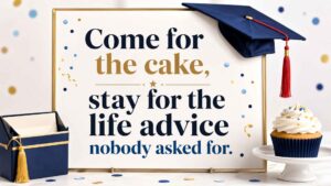 Graduation Party Jokes and Short Celebration Lines