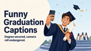 Funny Graduation Captions