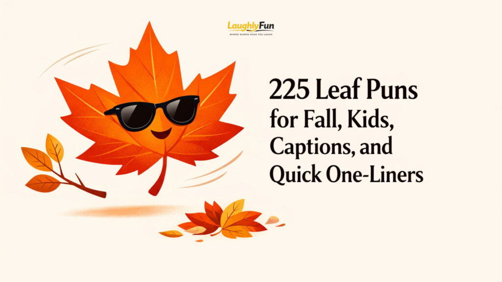225 Leaf Puns for Fall, Kids, Captions, and Quick One-Liners