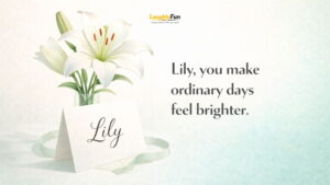 Personalized Messages for Lily