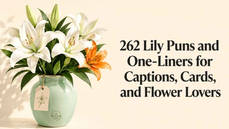 262 Best Lily Puns and One-Liners for Captions, Cards, and Flower Lovers