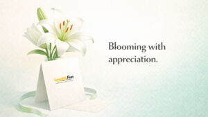 Lily Card Messages and Gift Notes