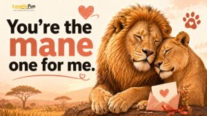 Valentine’s and Anniversary Lion Puns
