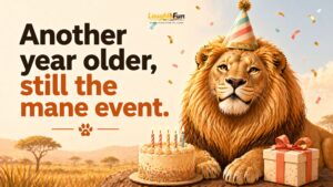 Lion Birthday Puns