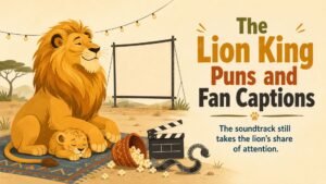 The Lion King Puns and Fan Captions