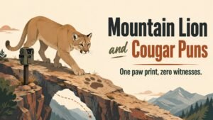 Mountain Lion and Cougar Puns
