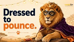 Lion Costume Captions