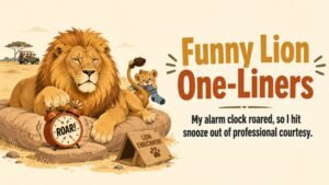Funny Lion One-Liners