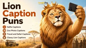Lion Caption Puns