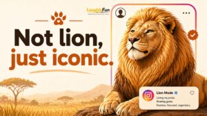 Lion Instagram Bios