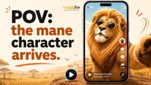 Lion TikTok Captions