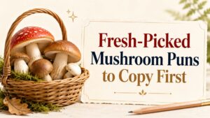 Editor Picks: Best Mushroom Puns to Copy First