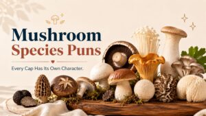 Mushroom Species Puns