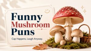 Funny Mushroom Puns