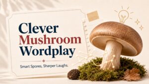 Clever Mushroom Wordplay