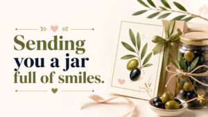 Olive Puns for Birthday Cards, Thank You Notes, Gifts, and Party Signs