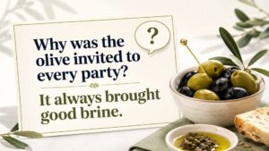 Olive Jokes and Question-Style Puns
