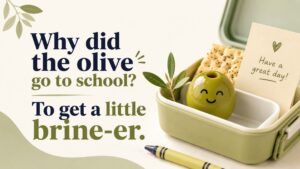 Clean Olive Puns for Kids and Family